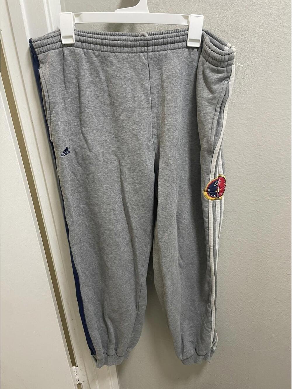 VTG Adidas USA Olympic Team Men’s XL Pants 2000 Track Grey
